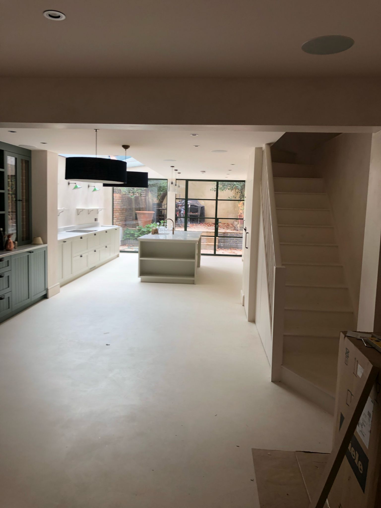 Open-Plan Renovation Detail